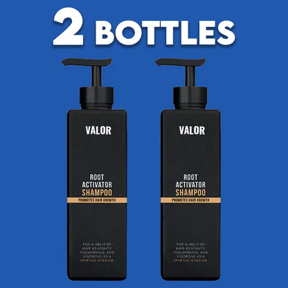 VALOR™ - Root Activator Shampoo - Increased Hair Growth with Just 4 Washes a Week